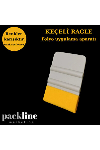 Packline Marketing Cam filmi Folyo uygulama Aparatı Keçeli Ragle 1 adet 10,3 ...