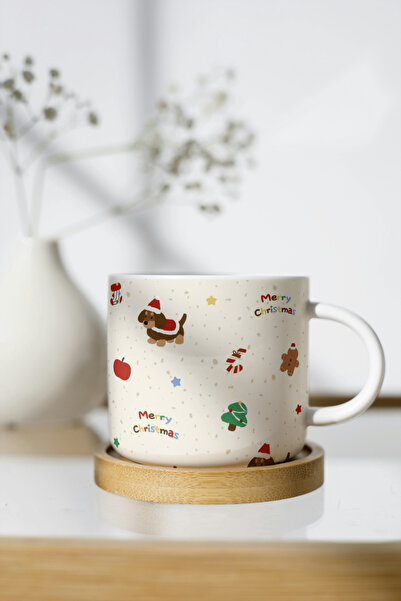 EYBaskı Tasarım Winter Themed Porcelain Print Mug