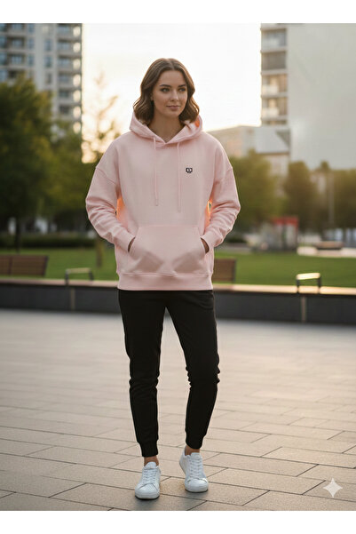 Duss Three-Thread Thick Soft Hoodie Sweatshirt