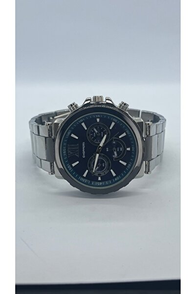 valessi diamond Valessi Executive Silver Blue – Gümüş Çelik Kordon Mavi Kadra...