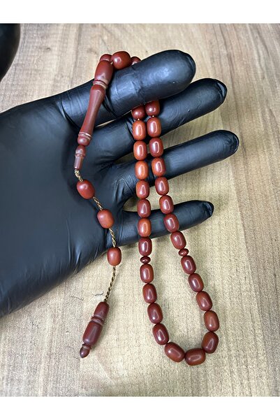 Mos Tespih Sistemli Üst Düzey Eski Alman Fiber Tesbih