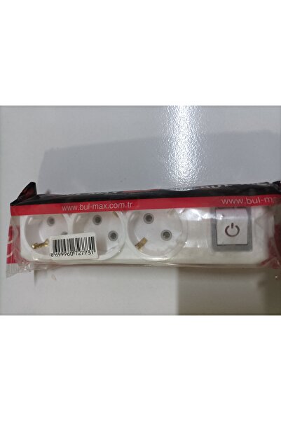 ersay Bulmax profesyonel 3lü kablosuz üçlü priz anahtarlı