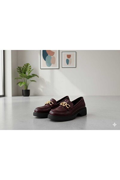 NiceDiffer Women's Casual Loafer Metal Buckle Comfortable Shoes