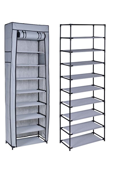 Other Szafka tekstylna na buty Lea szara