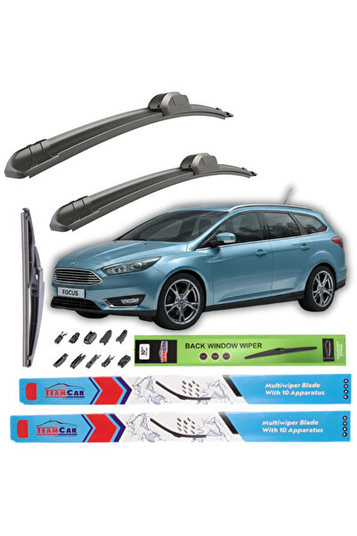 TEAMCAR Set complet de ștergătoare pentru Ford Focus III Touring (2015-2018)