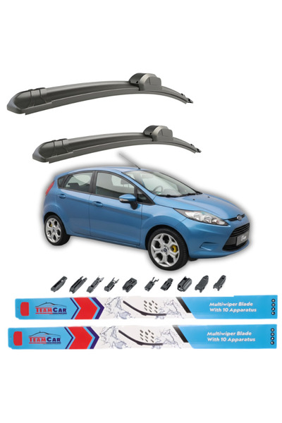 TEAMCAR Ștergătoare de parbriz Ford Fiesta VI Hatchback cu 5 uși (2008-2012) ...