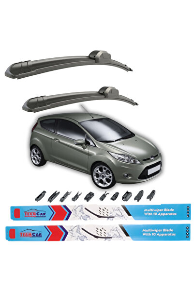 TEAMCAR Ștergătoare parbriz Ford Fiesta VI Hatchback 3 uși (2008-2012) față