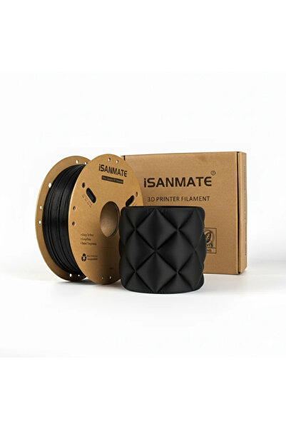 eurosantex High Quality PLA+ Siyah 1.75 Mm 3D Yazıcı Filament 1kg