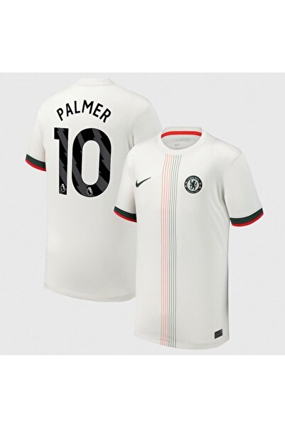 Lion Spor Chelsea 2025/26 New Season Cole Palmer Away Jersey (White)