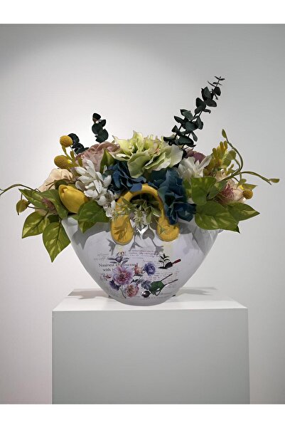 FLORİVYA El Yapımı Dekoratif Çiçek Aranjmanı