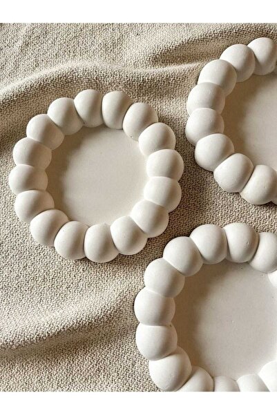 Bernami Set Büyük Baloncuklu Bubble Dekor Dekoratif Obje Biblo Yüzüklük Tabak...