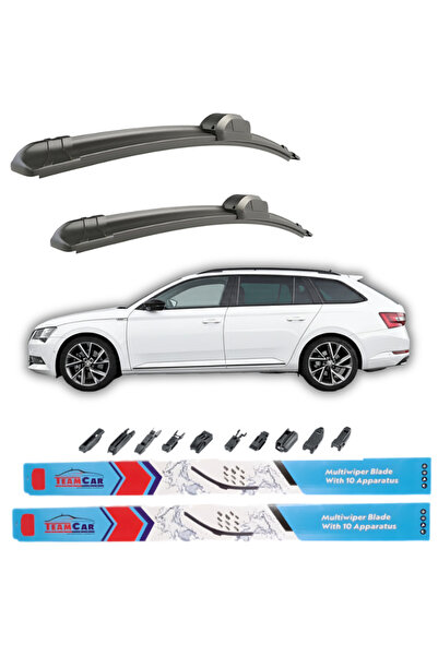 TEAMCAR Ștergătoare de parbriz Skoda Superb III Estate (2015–2023) – Set față