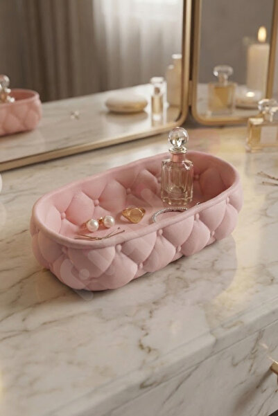 figurio Lunelle Serisi Dekoratif Tabak Organizer / Kozmetik ve Takı Düzenleyici