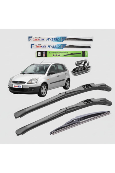 TEAMCAR Чистачки Ford Fiesta V FL Hatchback 5-врата (2005-2008) Пълен комплек...