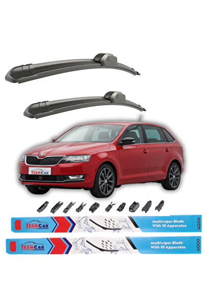 TEAMCAR Skoda Rapid Spaceback (2013-2019) Υαλοκαθαριστήρες εμπρός σετ
