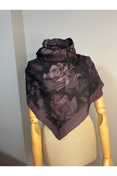 FASİON Winter Bloom Bambu Kraş Şal-İpekhan
