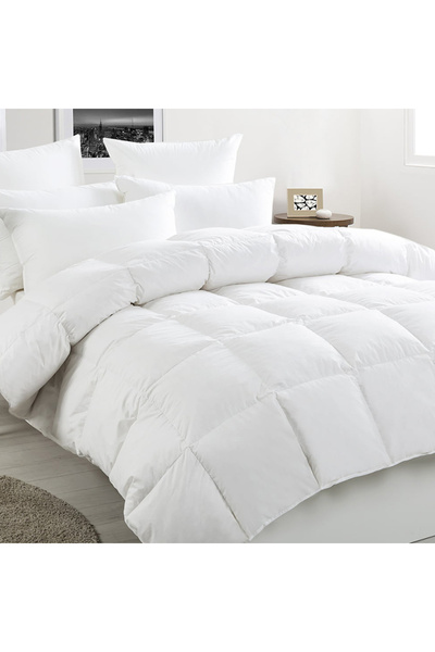 OEM Pilota matlasata pentru pat dublu 2 persoane cu umplutura din puf de leba...