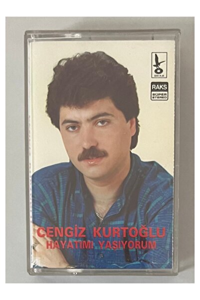 Genel Markalar Cengiz Kurtoğlu Hayatımı Yaşıyorum Kaset (ORJİNAL KAĞIT 1989 D...