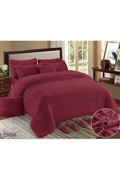 alzawia مفرش نفرين حديثا فرو شعر ١٠ قطعة