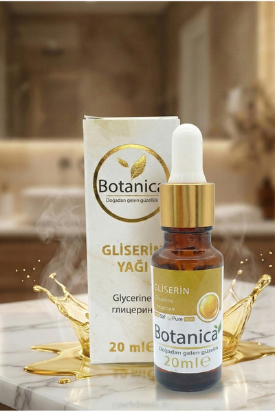 botanica Vegetable glycerin 20ml natural moisturizer for dry skin hair and ha...