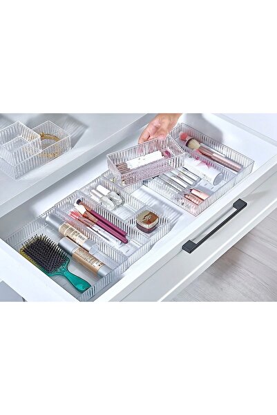 MUQA COLLECTION 6'lı Çekmece İçi Makyaj Takı Organizer -Çok Amaçlı Dolap İçi ...