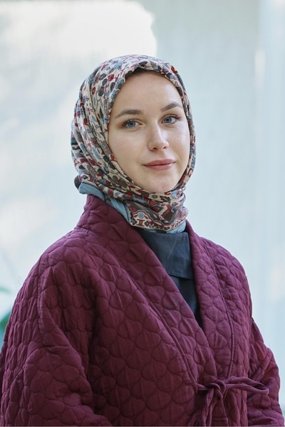 Loryan Smoked Scarf Diamond Adel Scarf