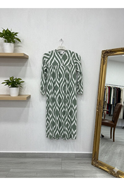 fariza tekstil Детска рокля от вискоза с качулка