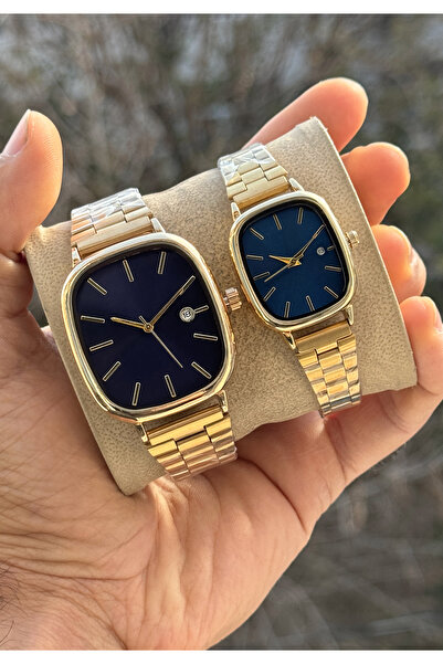 Tulpar New Season Special Design Calendar Lover Couple Wrist Watches