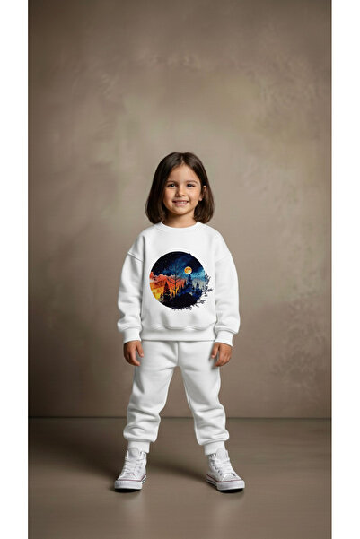 playwear Φούτερ ομάδας AY MANZARA με στάμπα για κορίτσια και αγόρια, με λαιμό...