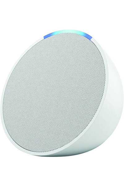 Amazon مكبر صوت ذكي صغير الحجم Echo Pop Full Sound مزود بمساعد Alexa الصوتي