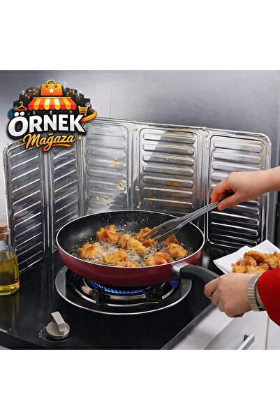 ÖRNEK MAĞAZA Ocak Arkası Yağ Sıçrazmaz ALİMÜNYUM FOLYO Ve Rüzgar Koruyucu