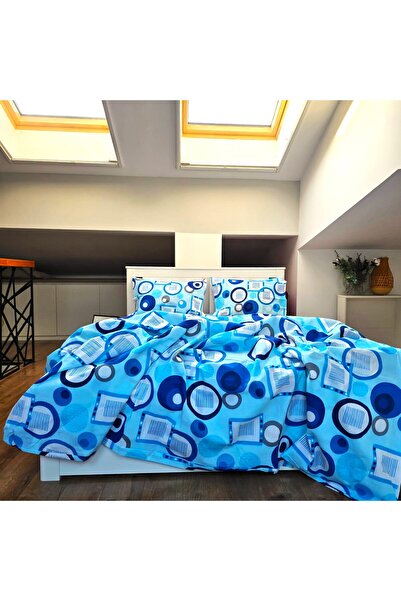 Kotonia Home 4-piece bed linen, 2 people, classic smooth fabric, 100% cotton,...