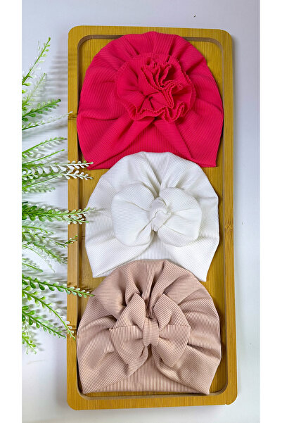 pamuklu Full Esnek Terletmeyen Kaymayan 0-2 Yaş Bebek Bonesi