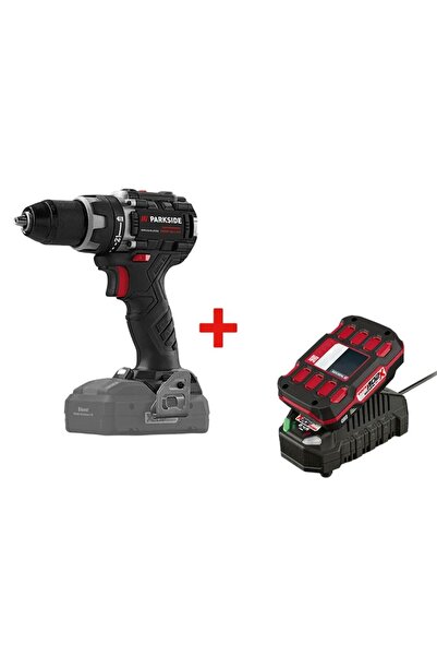 PARKSIDE Performance Screwdriver + Battery + Charger + Bit Set, 20 V