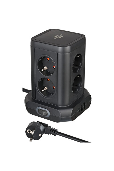 Brennenstuhl Prelungitor tip turn Brennenstuhl, 8 prize, 2 X USB A, 1 X USB-C...