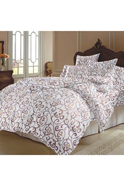 Kotonia Home 4-piece bed linen, 2 people, classic smooth fabric, 100% cotton,...