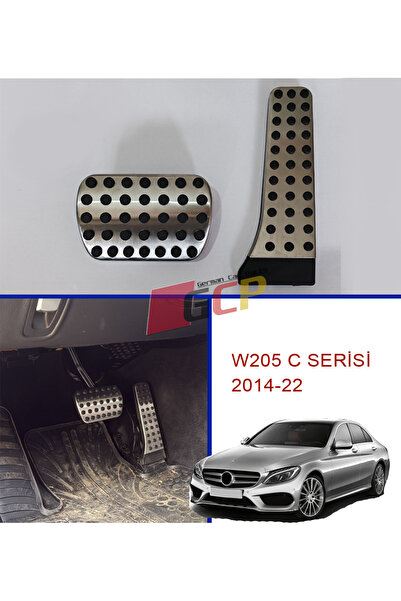 GCP German Car Parts Mercedes C Serisi W205 Pedal Seti - W205 Krom Pedal Seti...