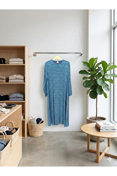 fariza tekstil Viscose Hijab Dress with a Piece of Fabric