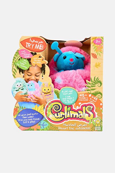 Curlimals The Ladybird Interactive Soft Toy