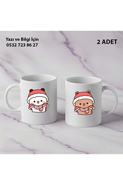 Ceymas Hediyelik 2-Piece Gift Dudububu Valentine's Day Birthday Bubududu Mug ...