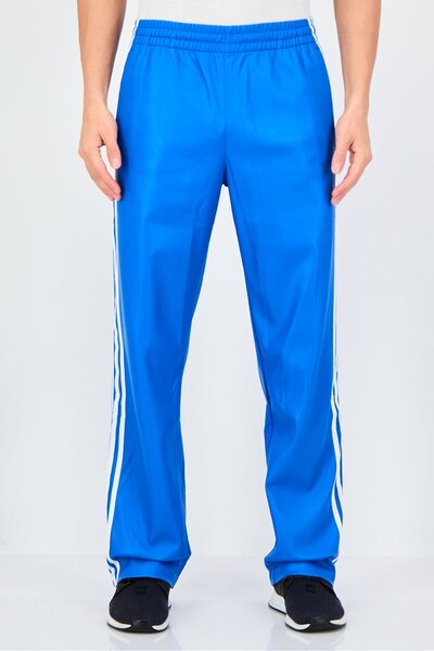 adidas Men Sportswear Fit Brand Logo Outdoor Track pants, Royal Blue