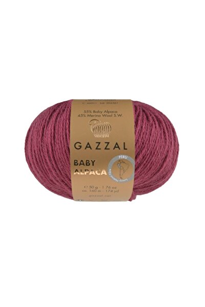 Gazzal Baby Alpaca 5’li Avantajlı Paket %55 Alpaka %45 Superwash Yün – 50 g 1...