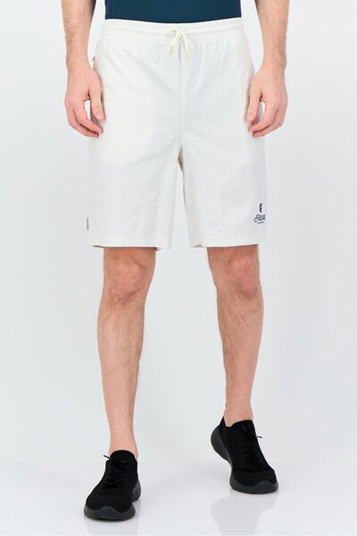 adidas Men Sportswear Fit Outdoor Shorts, Off White