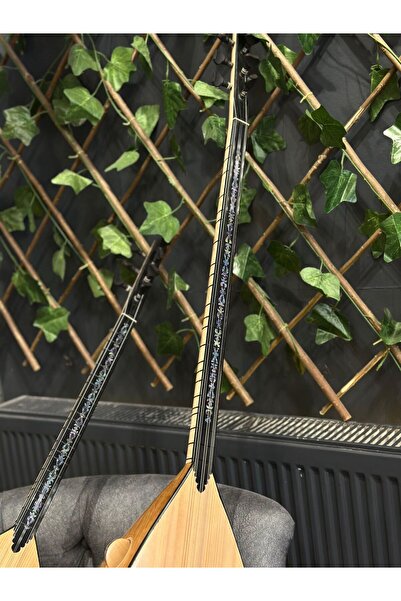 Sazhane Uzun Sap Özel Seri Oyma Dut Bağlama ( Kılıf Dahil)