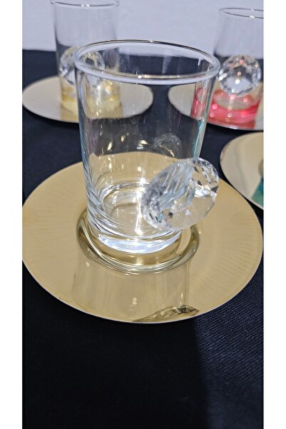 Turkish Store İstanbul Diamond asorti 6 lı çay bardağı