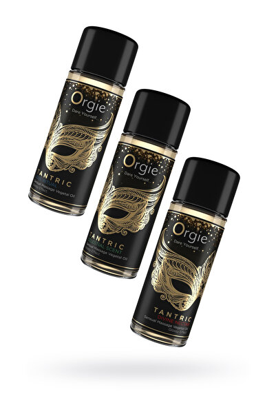 Generic Brand Σετ λαδιών μασάζ ORGIE Tantric Kit 3 τεμαχίων, 30 ml