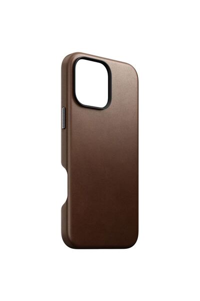Nomad Husă din piele MagSafe pentru iPhone 16 Pro Max, maro
