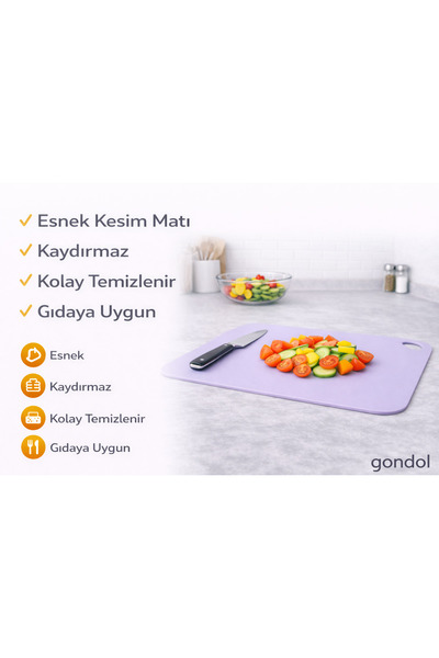 Gondol Plastik Flexi Kesim Matı