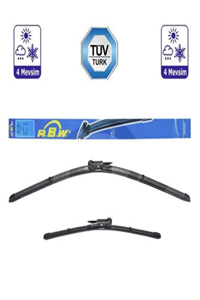 Rbw SİLGİ SÜPÜRGESİ MUZ TİP 580 + 530 mm. RENAULT KANGOO 09- SİLECEK