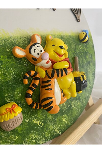 Pırıltılı Dizaynlar WİNİDEPOOH BEBEK KAPI SÜSÜ
